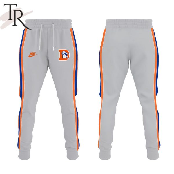 Denver Broncos Orange Crush 2024 Hoodie, Longpants – Grey