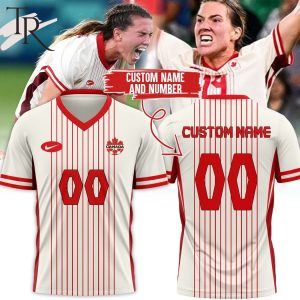 Canada Soccer Olympic Games Paris 2024 Jersey