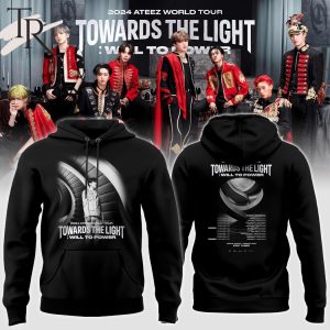 2024 ATEEZ World Tour Toward The Light Will To Power Hoodie V4