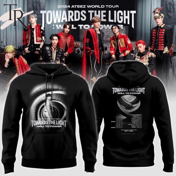 2024 ATEEZ World Tour Toward The Light Will To Power Hoodie V2