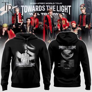 2024 ATEEZ World Tour Toward The Light Will To Power Hoodie V3