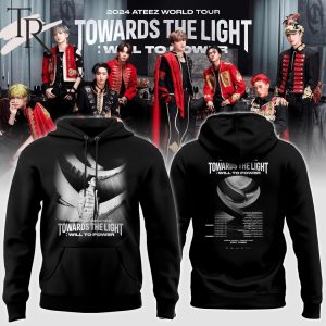 2024 ATEEZ World Tour Toward The Light Will To Power Hoodie V5