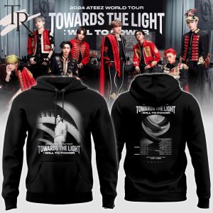 2024 ATEEZ World Tour Toward The Light Will To Power Hoodie V1