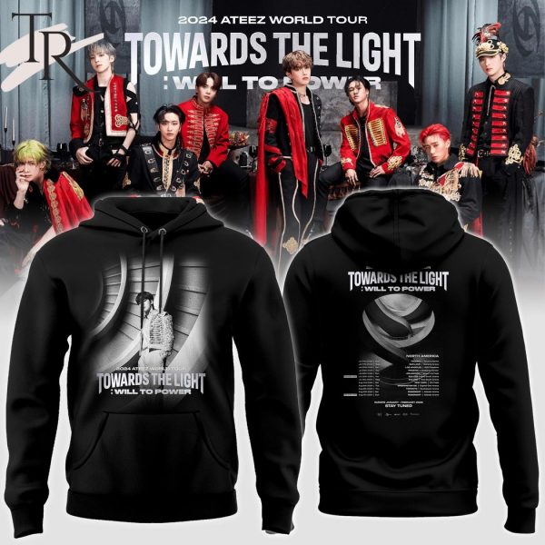 2024 ATEEZ World Tour Toward The Light Will To Power Hoodie V6