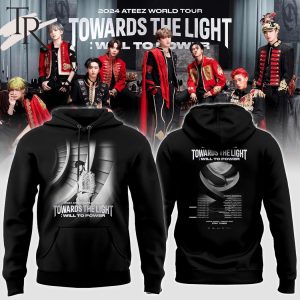 2024 ATEEZ World Tour Toward The Light Will To Power Hoodie V3