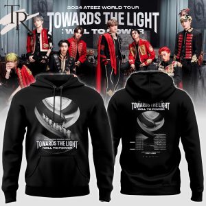 2024 ATEEZ World Tour Toward The Light Will To Power Hoodie V8