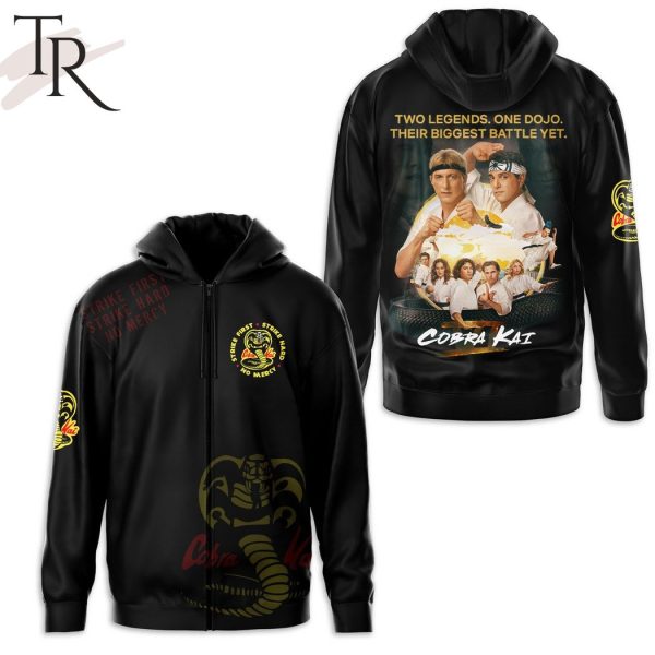 Cobra Kai Two Legends One Dojo Their Biggest Battle Yet Hoodie