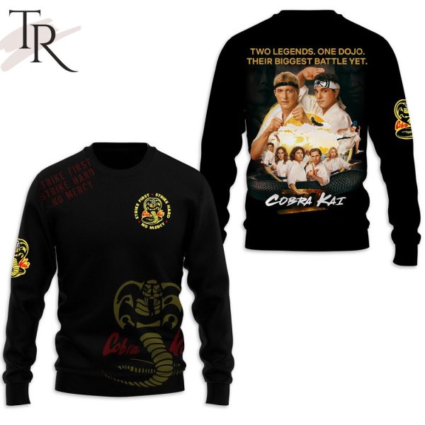 Cobra Kai Two Legends One Dojo Their Biggest Battle Yet Hoodie