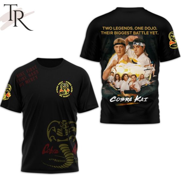 Cobra Kai Two Legends One Dojo Their Biggest Battle Yet Hoodie