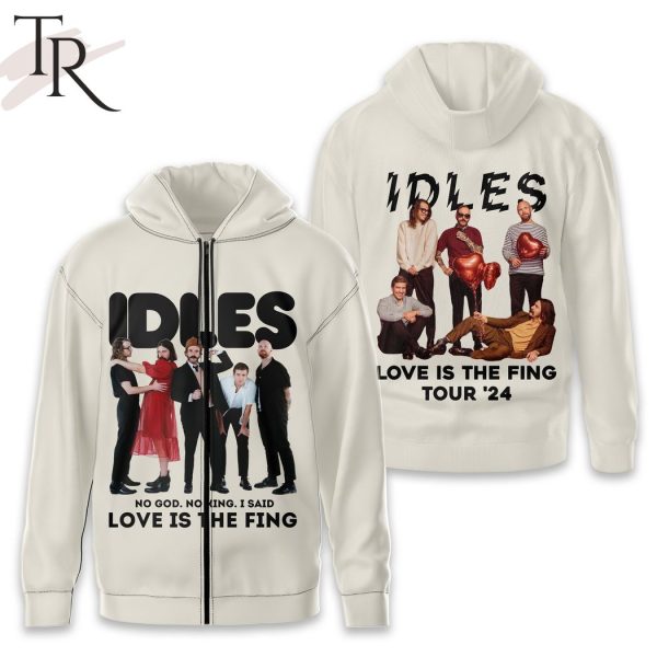 Idles Love Is The Fing Tour ’24 Hoodie