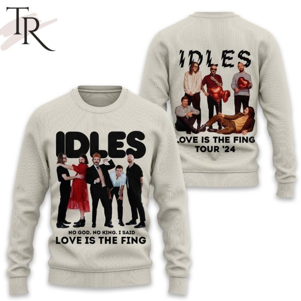 Idles Love Is The Fing Tour ’24 Hoodie