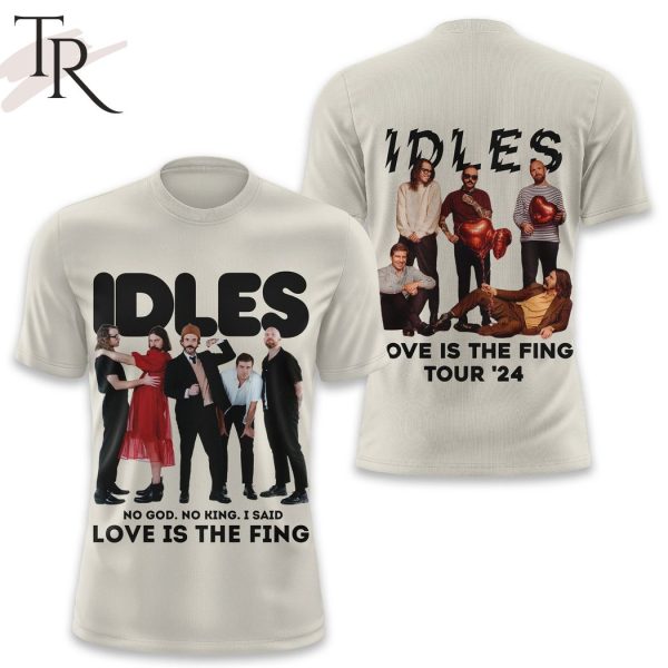 Idles Love Is The Fing Tour ’24 Hoodie