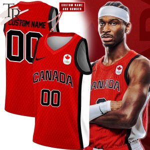 Canada Soccer Olympic Games Paris 2024 Jersey