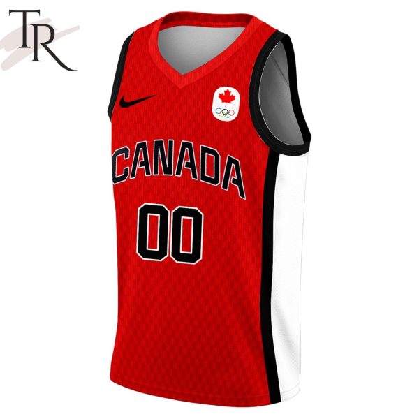 Canada Basketball Olympic Games Paris 2024 Jersey