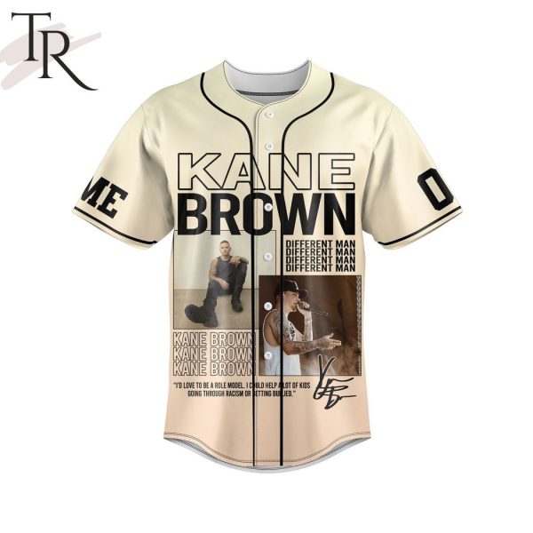 In The Air Tour Kane Brown 2024 Custom Baseball Jersey