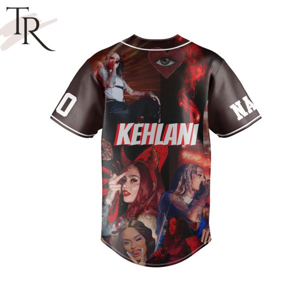 Kehlani Crash Custom Baseball Jersey