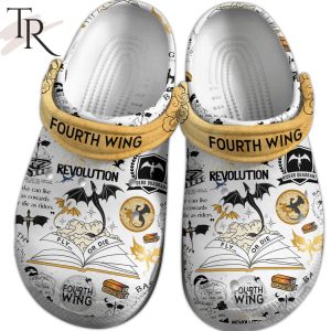 Fourth Wing Welcome To The Revolution Crocs