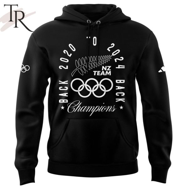 Back To Back Champions Women’s Rugby 7’s New Zealand Hoodie