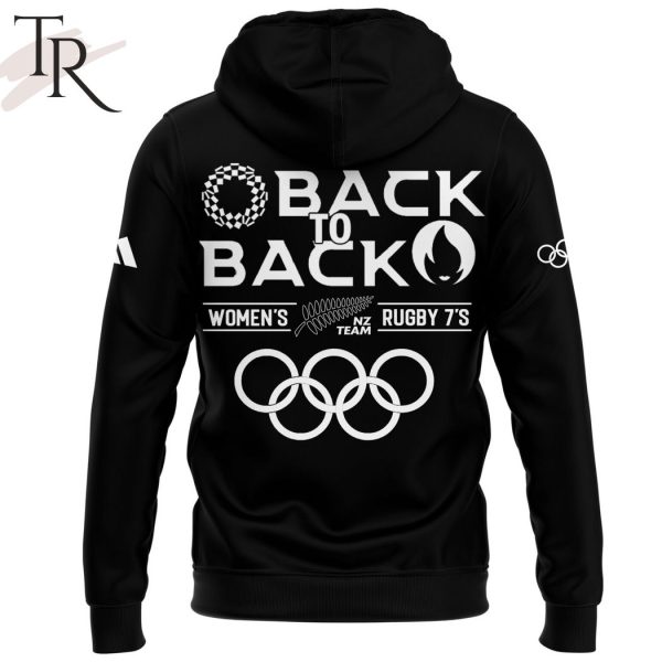 Back To Back Champions Women’s Rugby 7’s New Zealand Hoodie