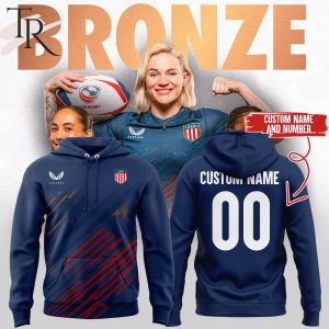 USA Rugby Custom Name Hoodie