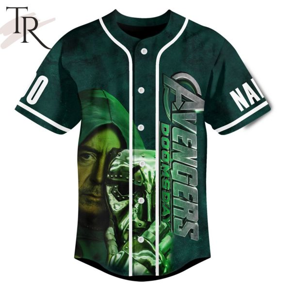 Avengers Doomsday New Mask Same Task Custom Baseball Jersey