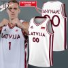 Latvia 3×3 Basketball Olympic Games Paris 2024 Red Jersey