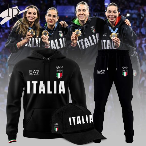 Italy Olympics 2024 Hoodie, Longpants, Cap