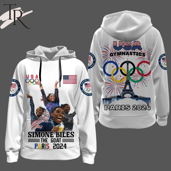 Simone Biles The Goat Paris 2024 Hoodie