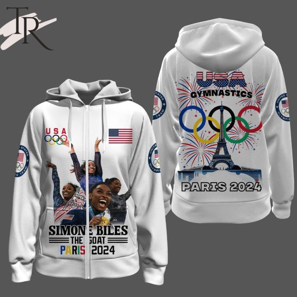 Simone Biles The Goat Paris 2024 Hoodie