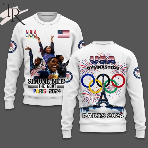 Simone Biles The Goat Paris 2024 Hoodie