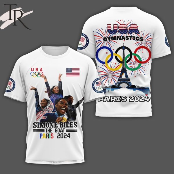 Simone Biles The Goat Paris 2024 Hoodie