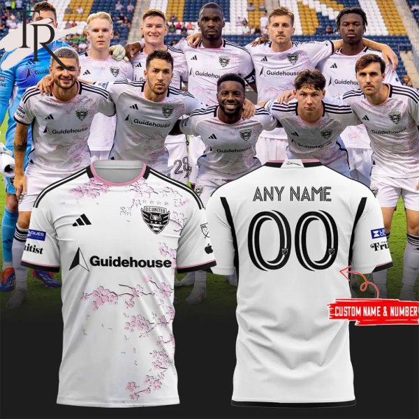 Men’s D.C. United White The Cherry Blossom Kit Jersey