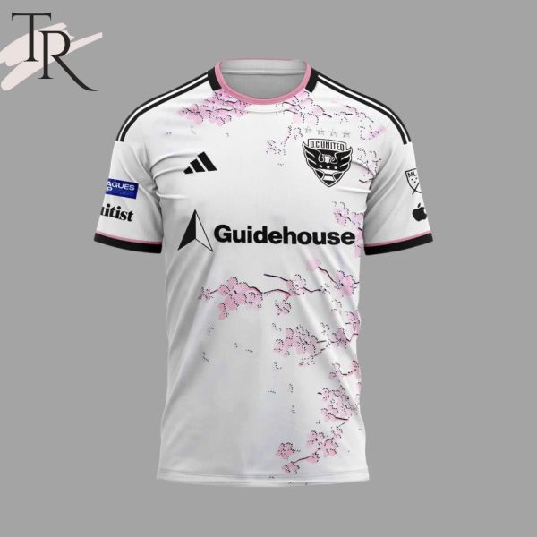 Men’s D.C. United White The Cherry Blossom Kit Jersey