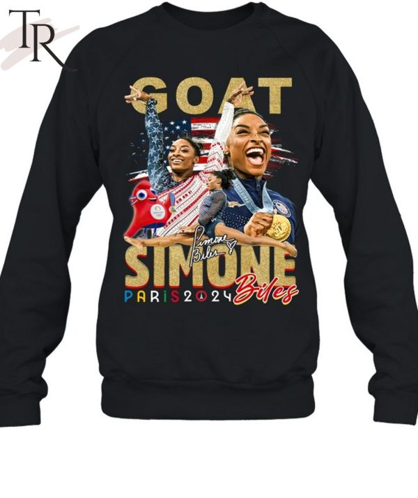 GOAT Simone Biles Paris 2024 T-Shirt