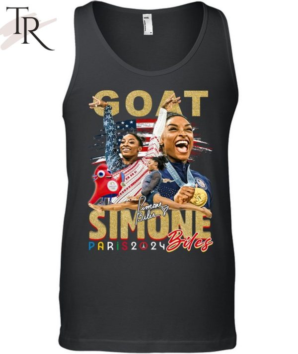 GOAT Simone Biles Paris 2024 T-Shirt