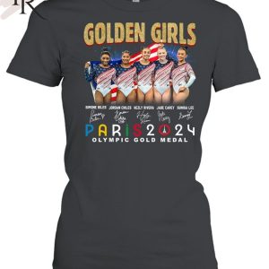 Golden Girls Paris 2024 Olympic Gold Medal T-Shirt