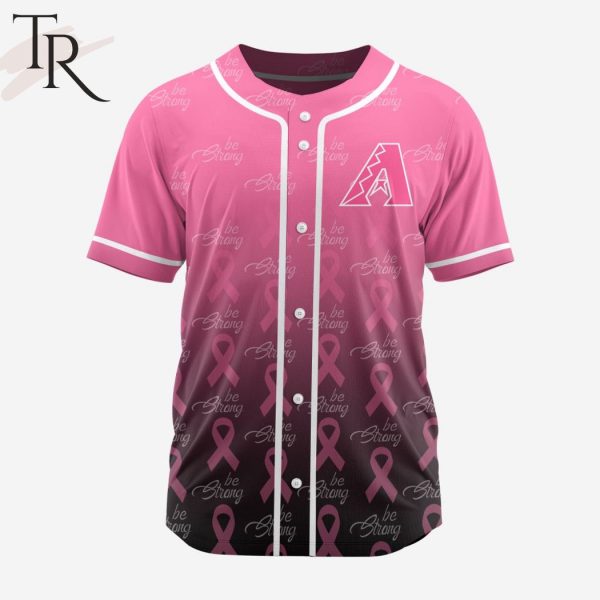 MLB Arizona Diamondbacks Special Pink Design Fight Breast Cancer Baseball Jersey