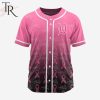 MLB Colorado Rockies Special Pink Design Fight Breast Cancer Baseball Jersey