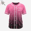 MLB Milwaukee Brewers Special Pink Design Fight Breast Cancer Baseball Jersey