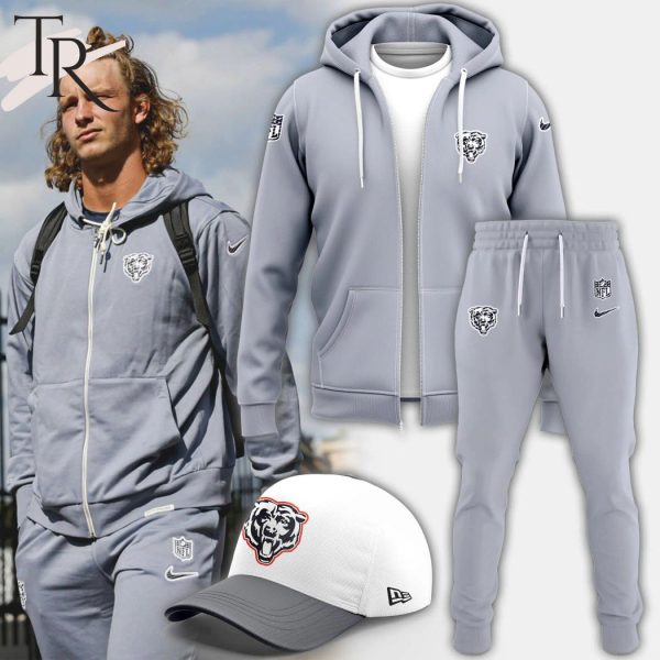 Chicago Bears NFL 2024 Traninng Campaign Grey Hoodie, Longpants, Cap