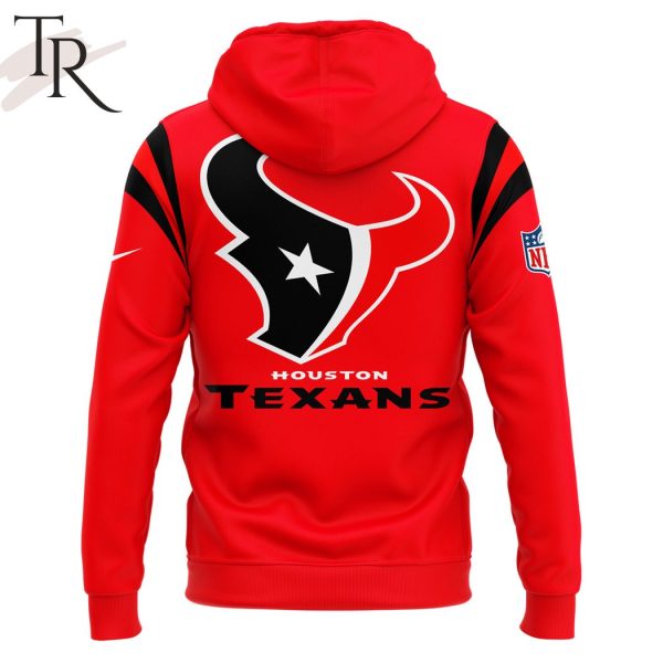 Houston Texans Bold Battle Red Hoodie