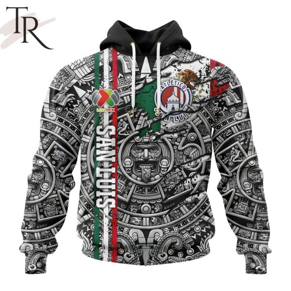 LIGA MX Atletico San Luis Special Aztec Design Hoodie