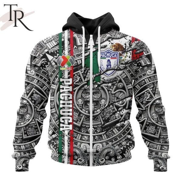 LIGA MX C.F. Pachuca Special Aztec Design Hoodie