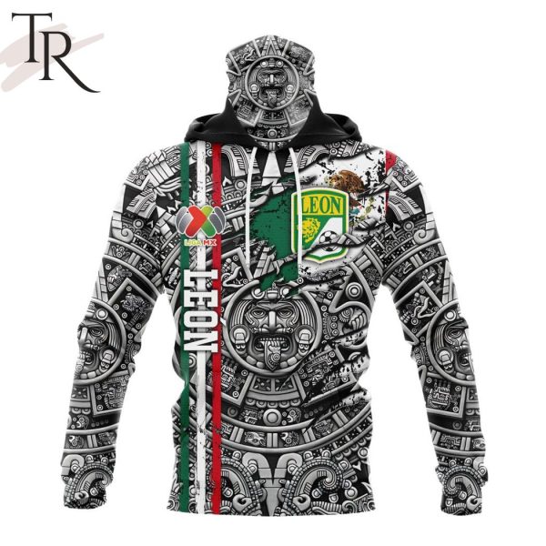 LIGA MX Club Leon Special Aztec Design Hoodie