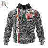 LIGA MX Club Leon Special Aztec Design Hoodie