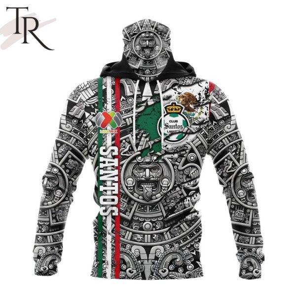 LIGA MX Club Santos Laguna Special Aztec Design Hoodie