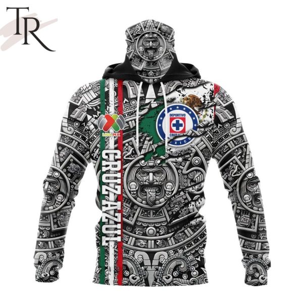 LIGA MX Cruz Azul Special Aztec Design Hoodie