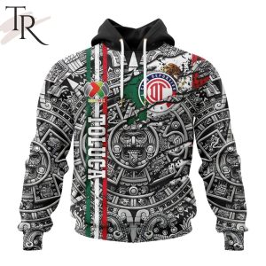 LIGA MX Deportivo Toluca Special Aztec Design Hoodie