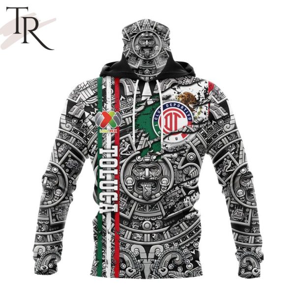 LIGA MX Deportivo Toluca Special Aztec Design Hoodie