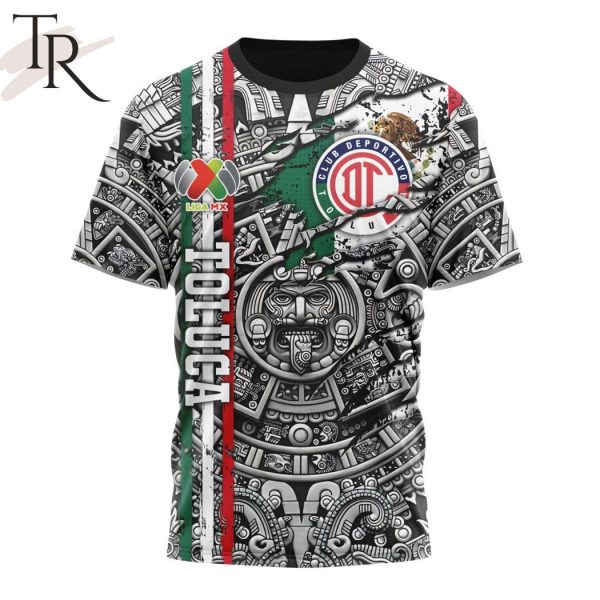 LIGA MX Deportivo Toluca Special Aztec Design Hoodie